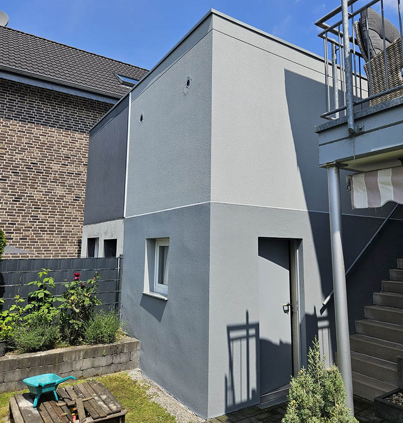 Fassade nach der Renovierung