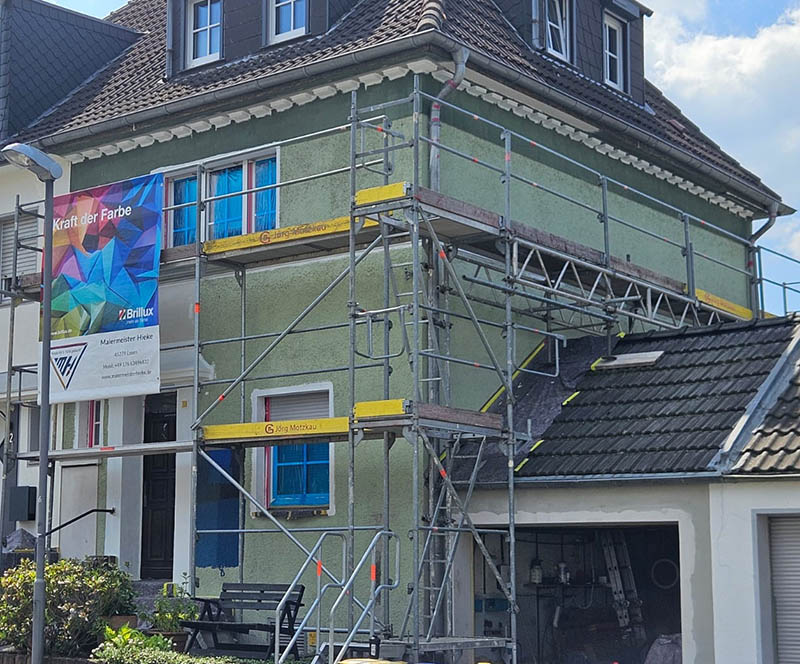 Fassade nach der Renovierung